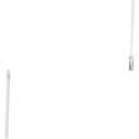 Uonlytech 2pcs Vertical Blind Tilt Replacement Stick Blind Rod with Hook for Convenient Window Control
