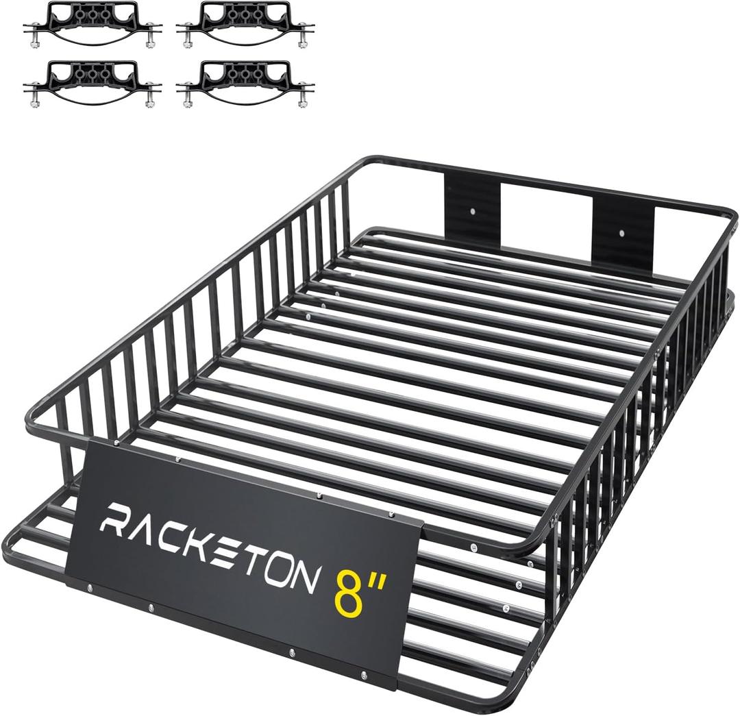 84 x 49 x 8 Large SUV Roof Rack Cargo Basket