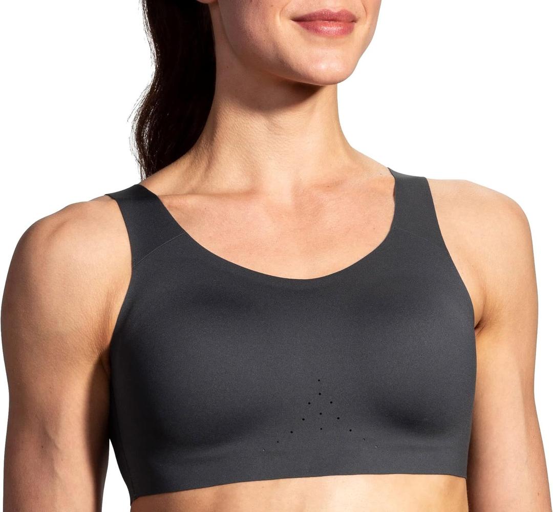 Brooks Dare Womens Scoopback Run Bra for High Impact Running, Workouts and Sports with Maximum Support (30DD/E, Asphalt)