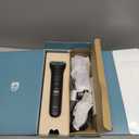 Philips Norelco Body Groomer 7000 Series, Waterproof Men's Full Body Groomer with Travel Case, Triple Protect Shave System & Body Hair Trimmer with Contour-Following 2D Flexing Head, BG7490/50 (Black)