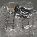 Neat-O Deluxe Chrome-Plated Steel Small Dish Drainers (Black)