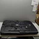 Sportneer Stadium Seats with Back Support: 2.5'' Thick Comfy Cushion 6 Adjustable Angle Bleacher Seat with Armrest - 2 Large Pockets, 2 Cup Holders Stadium Chair for Sport Events Concerts Parks (Extra Wide - 24", Black)