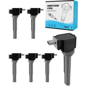 TAUTOY Set of 6 UF773 Ignition Coil Pack (2.7L) 2015-2020 For Ford Edge F150 Fusion,For Lincoln Continental MKX MKZ,Replace # HL3Z12029A GN10742 FT4Z12029A