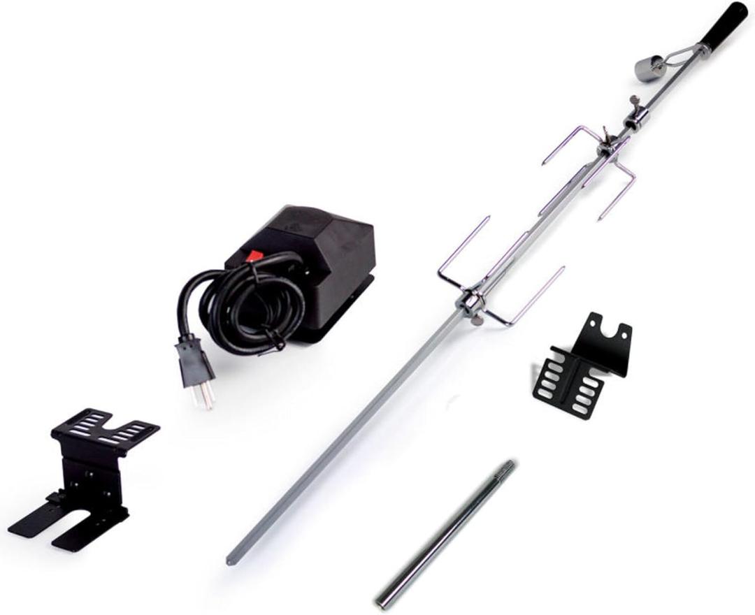 2 x Dyna-Glo Universal Deluxe Rotisserie Kit for Grills