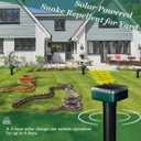 Deer and Rabbit Repellent Devices,Deer Repellent for Plants and Garden