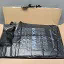 1000 Count Black Thank You Plastic T-Shirt Bags with Handles, 10.5" x 5.5" x 17.5" (1/8 Size), 14 Mic Plastic Grocery Bags for Retail, Shopping, Takeout, Convenience Stores & Small Trash Bags