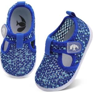 FEETCITY Boys Girls Water Shoes Kids Aqua Socks Quick Dry Barefoot for Beach Swimming Pool 7 Toddler