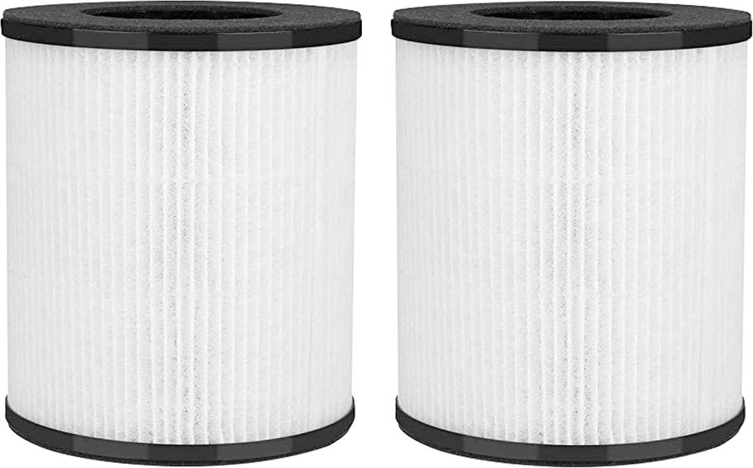 Fette Filter - VK-6067B H13 True HEPA Filters Compatible with HOKEKI VK-6067B & Vremi True Hepa Air Purifiers H13 with Activated Carbon- Pack of 2 (VK6067B)