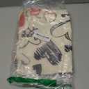 Newwiee 4 Pcs Valentine's Day Heart Gift Bags with Drawstring Large Canvas Bag 15 x 20 Inch Heart Print Present for Valentine's Day, Weddings