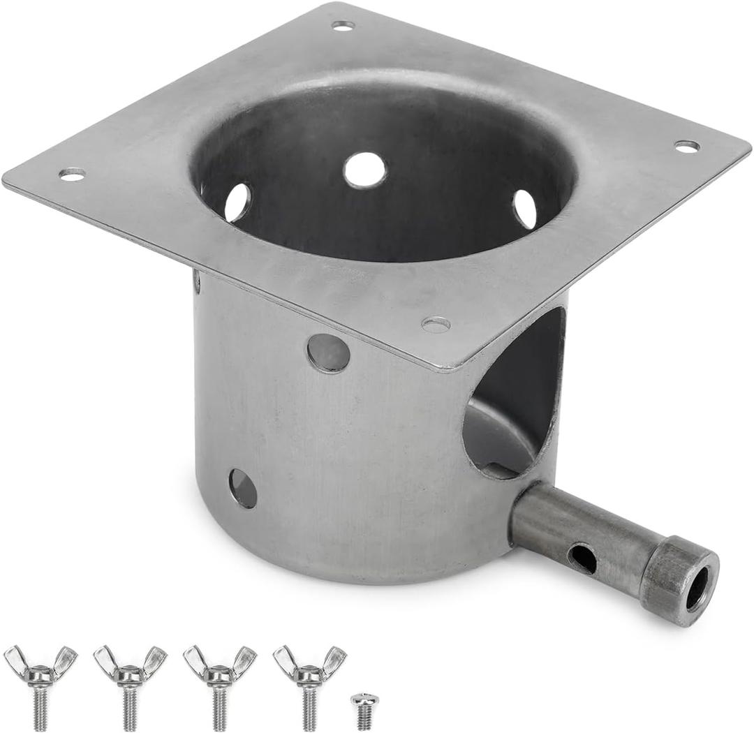 Stanbroil Fire Burn Pot Replacement for Traeger and Pit Boss Pellet Grill, Including Traeger Ironwood 650 & 885 Grills
