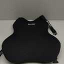 QUTOOL Lumbar Support Pillow for Car, Truck Accessories Travel Essentials, Memory Foam Back Cushion for Driving Seat, Back Pain Relief,Washable Cover, Lower Back Support Fits Most Cars(Black)