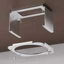 Under Desk Mount for Apple Mac Studio M1 M2 M3 M4, Mac mini (2010-2023) - Dust-Free, Clutter-Free, Scratch-Free, Aluminum, Quick Removal & Easy Installation