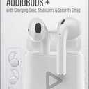 Acoustix True Wireless Audiobuds + w/Charging Case - White