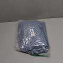 4PK - Men's Deluxe Value Patient Hospital Gown Robe, Soft & Comfortable Gowns Size Medium/Large (Blue)
