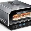 13-in-1 Countertop Pizza Oven, 90-Second 12 Inch Pizza, up to 850°F, 6 Presets & 6 Bake Modes, PID Control, Expert Mode Makes 5 in 30 Min for Home Pizzeria, Top Window & On-Demand Light, Silver