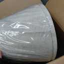 Pre-Assembled Set of 2 Linen Spider Replacement Lampshades for Table Lamps