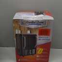 Comfort Zone 1500W Milkhouse Style Utility Space Heater  Portable Workshop & Garage Electric Heater with Adjustable Thermostat, 2 Heat Settings & Fan  All-Metal Housing & Safety Tip-Over Switch