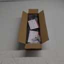 2 Pack Black Curtain Rods for windows 32 to 62 inch, 5/8 inch Splicing Heavy Duty Metal Curtain Rod Set with Brackets