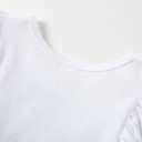 Girls Casual Tulle Tutu Dress Baby Toddler Ruffle Sleeves Bow Princess Party Dresses (3T, Green Clover)