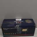 WdtPro 6 Pack Solar Color Changing Spot Lights, 10 Lighting Modes, Multicolor RGB Outdoor Lights, 9 Colors Auto Cycling Landscape Spotlights for Yard Garden Decoration