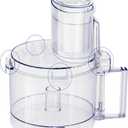 7 Cup FP-631AGTXT-1 with 4 Locking Tabs Complete Accessories Fits Cuisinart Food Processor Replacement Parts,Contain Bowl, DLC-117BGTXT1 Cover, DLC-118BGTXT1 Sleeve and DLC-120BGTX-1 Pusher, DLC-10
