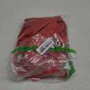 Red Poinsettia Christmas Tree Skirt 36 Inch Xmas Poinsettia Flowers Tree Skirt Winter Red Floral Christmas Tree Mat for Xmas Farmhouse Home Party Holiday Indoor Outdoor Decorations