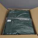 10 Pack Hunter Green Round Tablecloths - 90 Inch, Polyester, Stain and Wrinkle Resistant, Washable Fabric Table Cloth for Wedding Banquet Parties