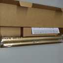 IFELS Heavy Duty Curtain Rods for Windows 28 to 48 Inch, 1 Inch Gold Curtain Rods for Outdoor, Farmhouse, Bedroom, Kitchen, Living Room, Adjustable Easy Install Curtains Rod (A2,Gold,30"-60")