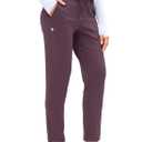G Gradual Women's Pants with Deep Pockets 7/ 8 Stretch Sweatpants for Women Athletic, Golf, Lounge, Work (Wine Red, 3X-Large)