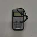 PRUNUS J-618 Portable Radio AM FM to Bluetooth Earphone, as Bluetooth Speaker, 2000mah Rechargeable Radio, Preset, TF Card Shuffle Play, Headphone Jack, Sleep Timer, Walkman Radios, Digital Radios (Pocket)