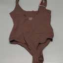 PUMIEY Bodysuit for Women Sleeveless Backless Tank Top Sharp Collection (Small, 03 Chocolate)