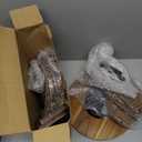 Havawish 7 Pcs Wood Dessert Table Display Set, 3 Tier Wooden Cupcake Stand Round Cake Stand Rectangular Serving Tray Platter for Display Tea Party Wedding Farmhouse(Natural Color)