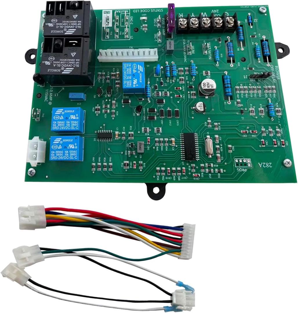 ICM282A Furnace Control Module Compatible with HK42FZ013 HK42FZ004 HK42FZ007 HK42FZ008 HK42FZ009 HK42FZ011 HK42FZ016 HK42FZ034 325878-751 Fit for CEPL1311012-01Series Control Board