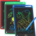 3 Pack LCD Writing Tablet for Kids, 8.5 Inch Colorful Doodle Board Drawing Tablet, Educational Learning Toys Birthday Gifts for Kids Age 3 4 5 6 7 8
