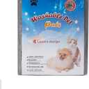 SincoPet Washable Pee Pads for Dogs + Free Puppy Grooming Gloves/Quilted, Fast Absorbing Machine Washable Dog Whelping Pad/Waterproof Puppy Training Pad/Housebreaking Absorption Pads (24x36 Inch (Pack of 4))