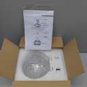 Semi Flush Mount Ceiling Light Fixtures, Vintage Globe Glass Ceiling Light Fixture, Antique Small Black Hallway Light Fixtures for Bedroom, Closet, Entryway, Bathroom, Kitchen