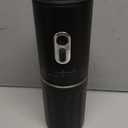 All-in-one Pour Over Coffee Maker Portable Electric Burr Coffee Grinder, Rechargeable Coffee Bean Grinder Conical Burr, Battery Powered Cordless Portable Coffee Maker for Travel, Camping, Car