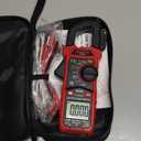 KAIWEETS Digital Clamp Meter Multimeter with D-Shaped Jaw for AC/DC Current & Voltage, Auto-ranging 4000 Counts Voltage Tester with Flashlight Backlight, Measuring Temperature Continuity Diode NCV