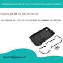 24118612901 Automatic Transmission Filter Oil Pan Kit Fits for 228i 320i 328d 328i 335i 340i, 8 Speed Transmission Oil Pan with Filter & Gasket Replace 1087298247 24118612902
