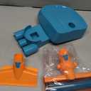 3-In-1 Kids Vacuum That Really Works Working Toddler Vacuum Cleaner with Real Suction, Montessori Pretend Play Cleaning Toy Gift Set for Boys and Girls Ages 3+ (Blue)