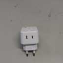 European Travel Plug Adapter USB C, HANYCONY International Plug Adapter, US to Europe Adapter Plug 2 Outlets 3 USB Ports(2 C Port), Type C Power Adapter to Italy Spain France Portugal Iceland Germany