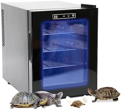 DEZHXHE Reptile Incubator 48L Scientific Lab Incubator Digital Incubator Cooling and Heating Temperature can be Controlled at 50℉~104℉ Reptile Egg Incubator 110V Work for Small Reptiles
