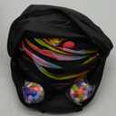 Outdoor Cat Enclosure with Cat Tunnel, Tent, Playhouse and Cat Toy Ball with Bell - Portable Indoor/Outdoor Playpen for Small Cats & Animals (3-in-1 cat enclosures set)