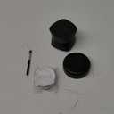 NESSUS Reusable Vertuo Pods Refill Kit, Lid Easy Remover for Vertuo Seal, 100PCS Aluminum Foil Lids for Nespresso Vertuo Pods, Tamp & Press Refillable Vertuo Capsules Holder and Brush