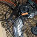 VEVOR Drum Fan, 24 Inch 8700 CFM High Velocity Heavy Duty Floor Shop Fan, 3-Speed, 5ft Cord, 360Adjustable Tilting, Commercial Industrial Use for Warehouse, Workshop, Factory, Basement