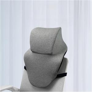 Neck Support for Office ChairMemory Foam Neck Support Enlarge Head Rest for Office ChairWashable Cover with Fixed Strap Suitable for Most Office Chairs Without Headrests