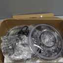 KOIOS Food Processor, 500W Electric Food Chopper with 2 Bowls (8 Cup+8 Cup) & 2 Bi-Level Blades&, Small Electric Grinder Meat Processor for Nuts, Meat, Onion, Garlic, Baby Food, Black