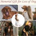 Dog Memorial Gifts for Loss of Dog, Pet Sympathy Mom Gifts for Women, Dogs Passing Away Remembrance Decor, Angel Figurines