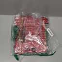 Kids Christmas Elf Costume Set Girls Holiday Elf Dress with Elf Hat Shoes Socks (3-5 Years, Red)