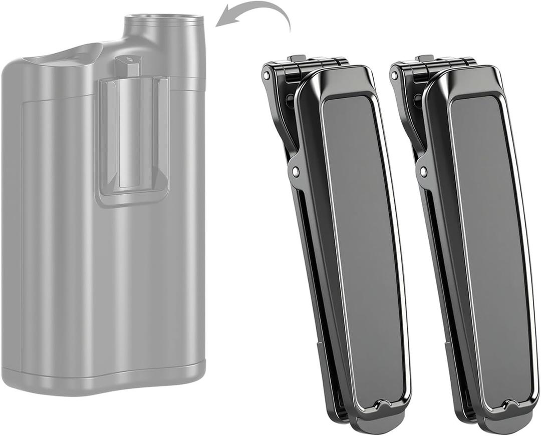2Pcs Pump Belt Clip for Medtronic MiniMed 780G 770G 670G 630G 640G Insulin Pumps - Ideal Replacement for Original Medtronic Clips ACC-1601, More Durable & Lightweight to Carry